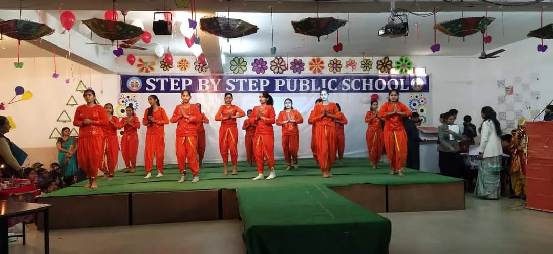 Cultural stage program at Step By Step Public School